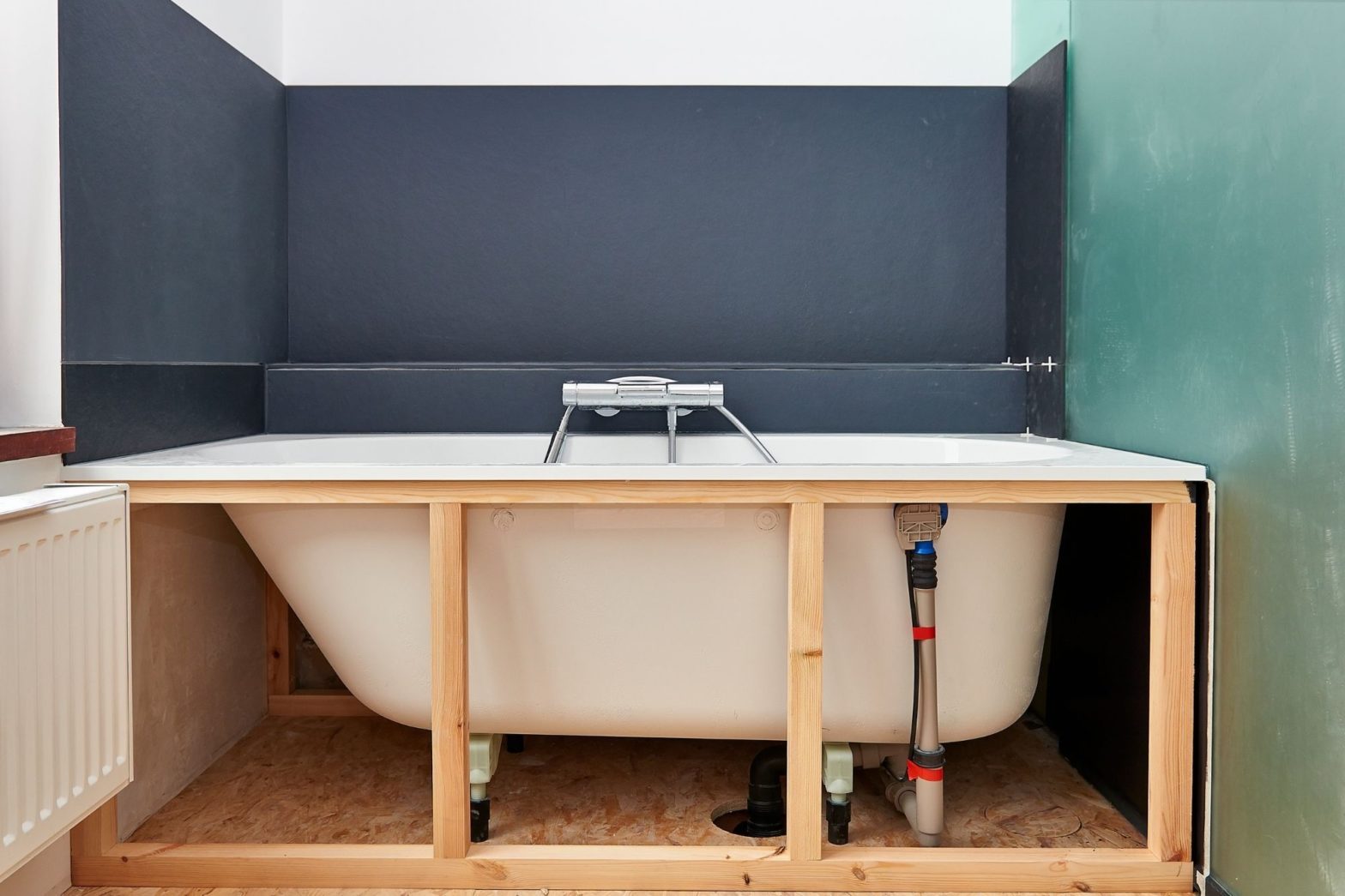 Doing a Complete Bath Remodel on Your Existing Bathroom May Require Electrical and Plumbing Work.