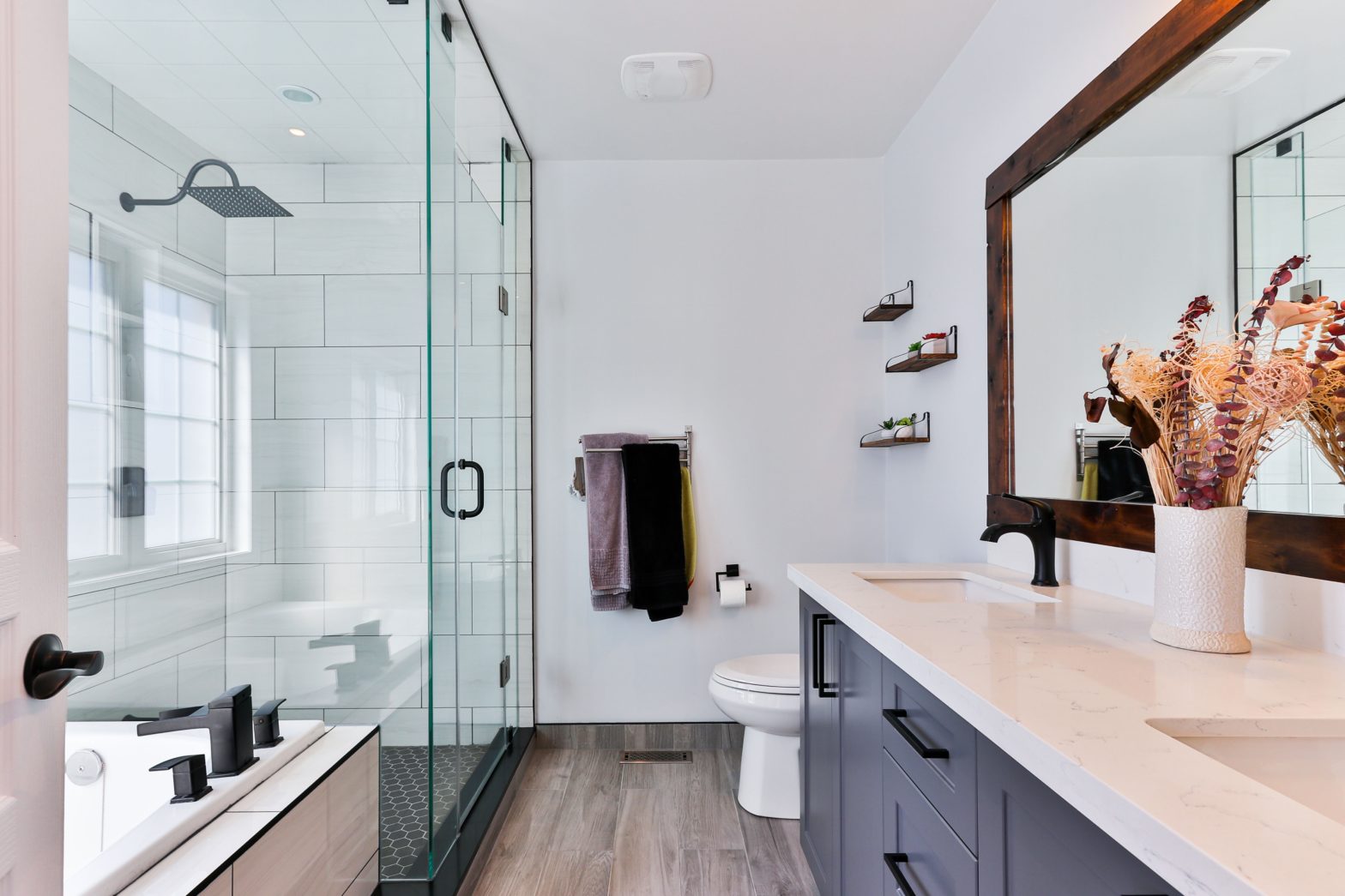 Ceiling lights and new light switch plates can make a big difference, but sometimes a bathroom simply needs a complete overhaul. Trust RUPP Family Builders with your next bathroom project!